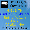 Current Weather Conditions in Millis, MA