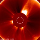 Latest LASCO C2 image of the Sun