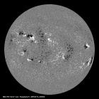 Latest SDO/HMI Magnetogram image of the Sun