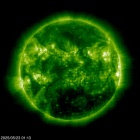 SOHO EIT 195 image of the sun